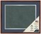 CustomPictureFrames.com Solid Wood Military Shadowbox - Deep Navy and Silver Mat - Standard - Multiple Frame Colors - Medals Ribbons Insignia Made in the USA
